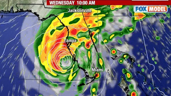 Tracking Hurricane Ian: Storm's predicted path ahead of landfall along Florida's coast