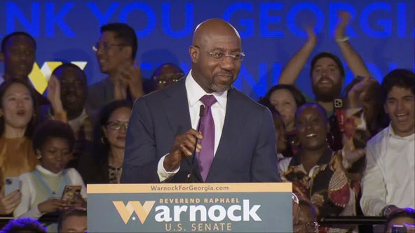 Warnock claims victory in Senate runoff race