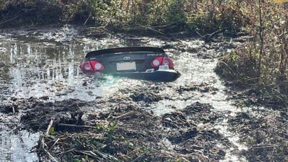 Good Samaritans rescue family of 4 trapped in sinking car in Louisiana
