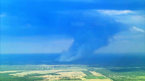River Ranch camps closed due to 300-acre wildfire