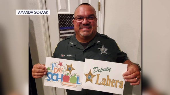 Citrus County community hosts night of prayer for deputy critically injured after being hit by car