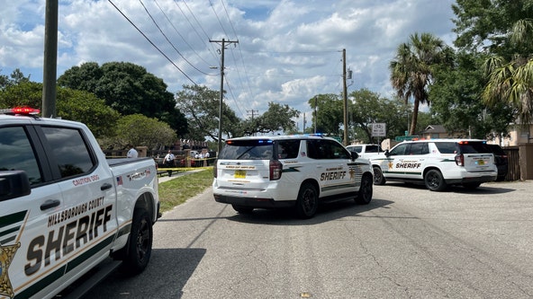 1 dead after drive-by shooting outside Tampa apartment complex; vehicle found: Deputies