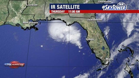 Meteorologists watching disturbance in Gulf of Mexico on first day of hurricane season