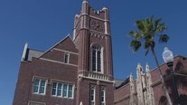 Historic Memorial Clock Tower restored at Hillsborough High School in Tampa