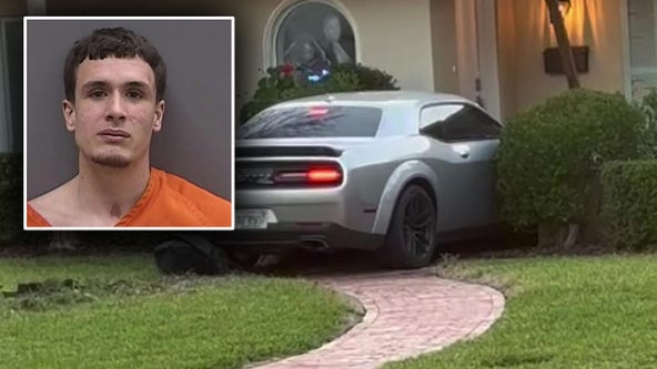 'He could have killed my neighbor': Man charged with DUI after nearly crashing into South Tampa home