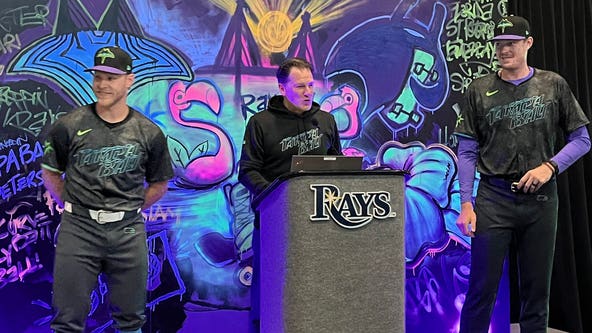 Rays unveil highly anticipated City Connect alternate jerseys