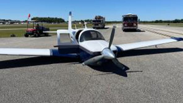 Plane lands in Winter Haven without using landing gear: Police