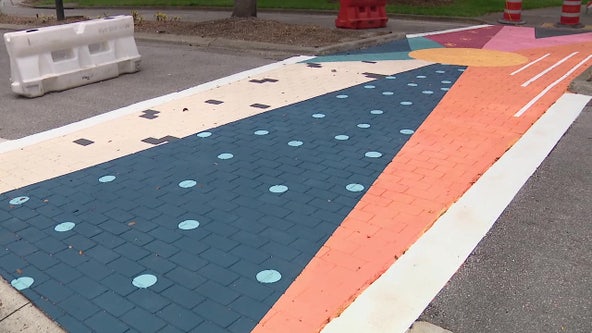City of Largo investing in public art with creative pedestrian crosswalk