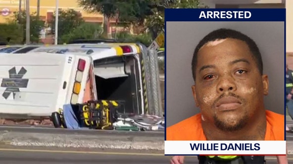 Accused DUI driver who crashed into Pinellas County ambulance, injuring 3 behind bars