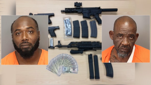 Largo bank robbery suspect, accused accomplice arrested