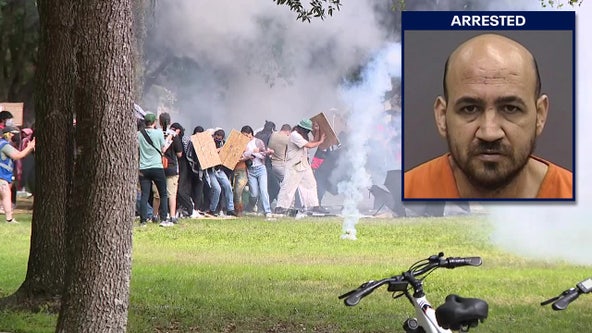 USF protester identified after carrying gun in waistband at pro-Palestinian rally on campus