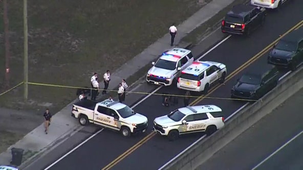 Hillsborough County Sheriff's Office on scene of deputy-involved shooting in Plant City