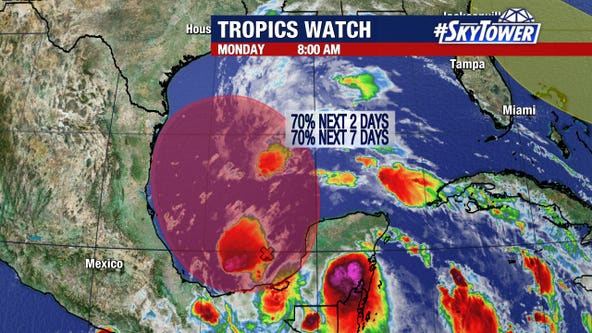 Tracking the Tropics: Storm system tracking toward Florida; potential tropical storm brewing in Gulf: NHC