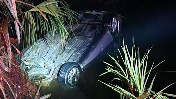 Driver in critical condition after being rescued from car submerged in canal: HCFR