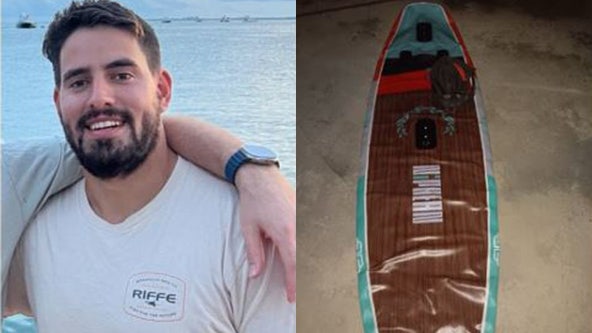 Search for missing man intensifies after paddleboard, dry bag discovered off South Florida coast