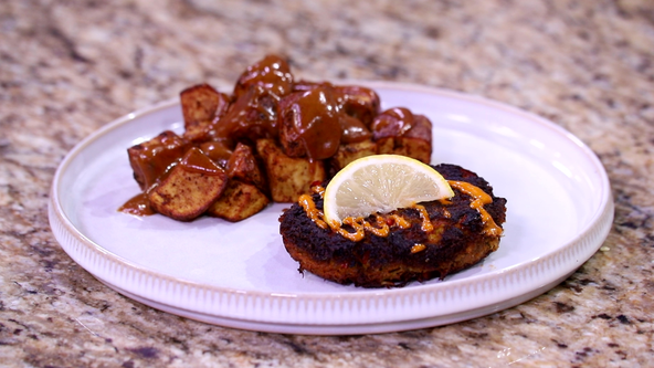 Recipe: Cajun Crab Cakes & Soul Fries