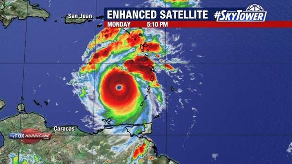 Hurricane Beryl remains strong Category 4 with max winds of 155 mph