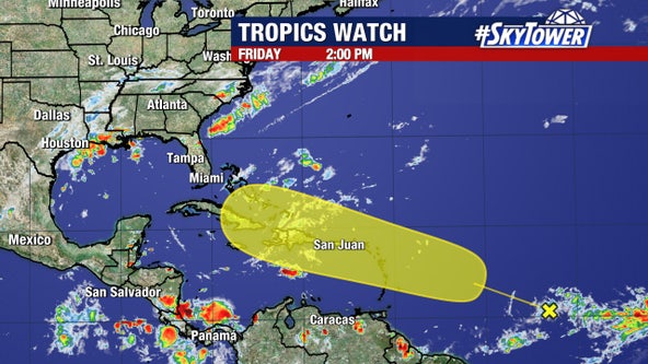 Tracking the tropics: System may develop as it approaches the Caribbean Islands next week