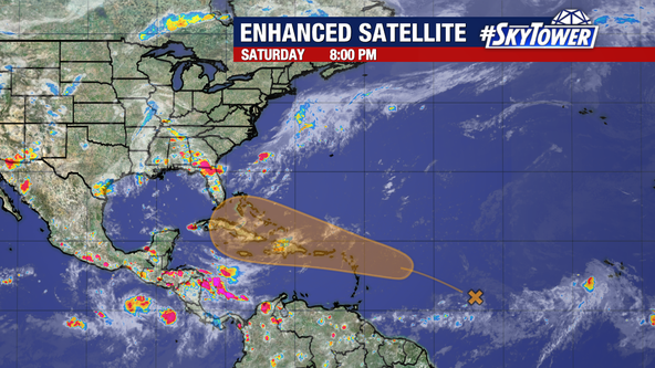 Tracking the tropics: Odds of development are slowly increasing for our central Atlantic disturbance