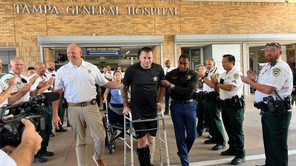 Hillsborough County deputy released from hospital after getting run over by suspect
