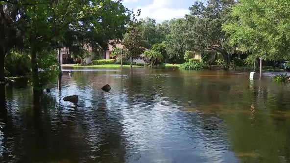 Gov. DeSantis tours Sarasota County as residents recover from flood damage after Tropical Storm Debby