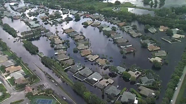 Sarasota neighborhoods still left with flooding 4 days after Tropical Storm Debby