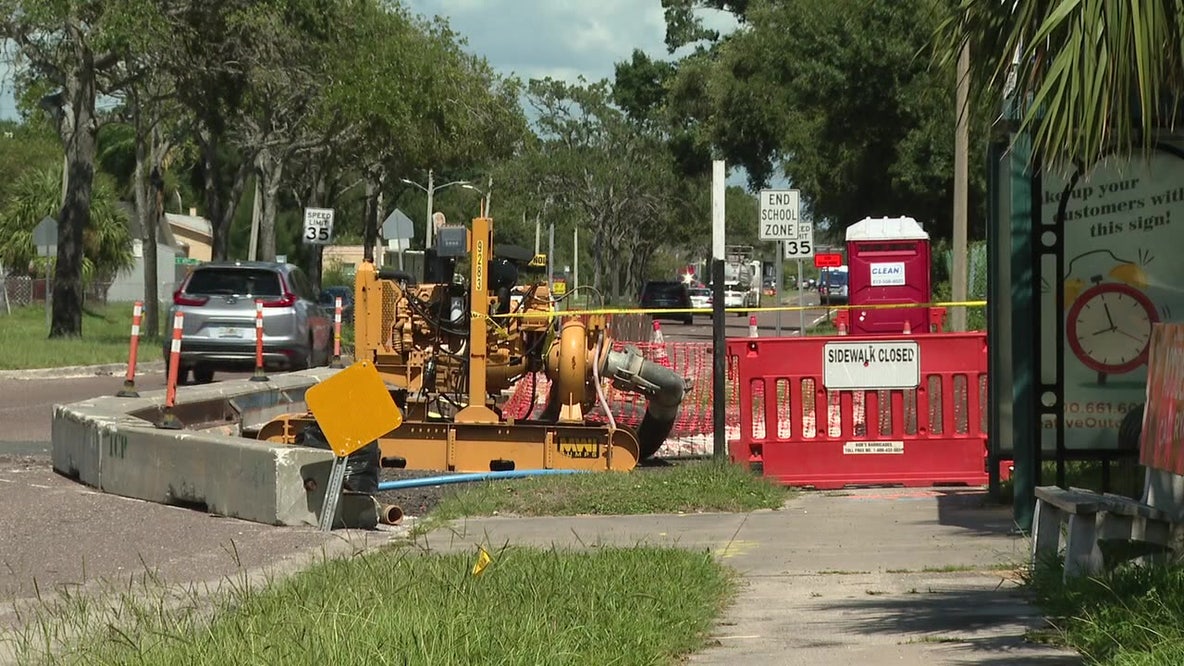 Progress Boulevard closure begins for major drainage project in south Hillsborough County