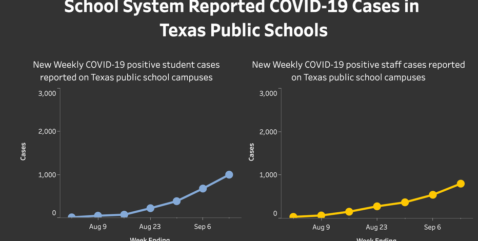 Texas launches webpage on COVID-19 cases at public schools statewide