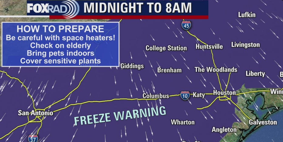 Houstonians celebrate chillier temps during ongoing freeze warning