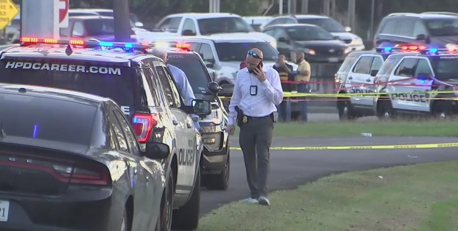 Witnesses react to death of sergeant as manhunt underway for suspects