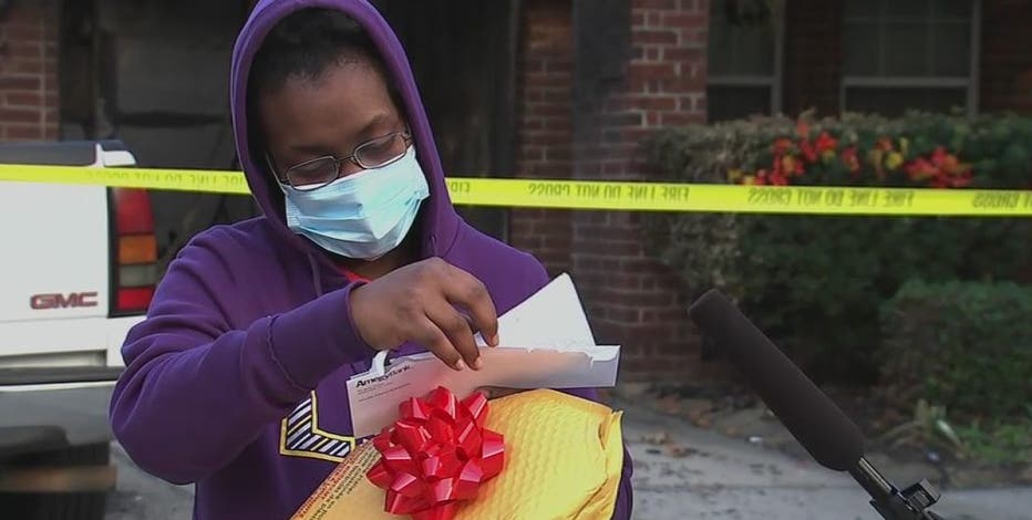 Anonymous donor makes good on $100K promise to Cy-Fair family who lost home in fire