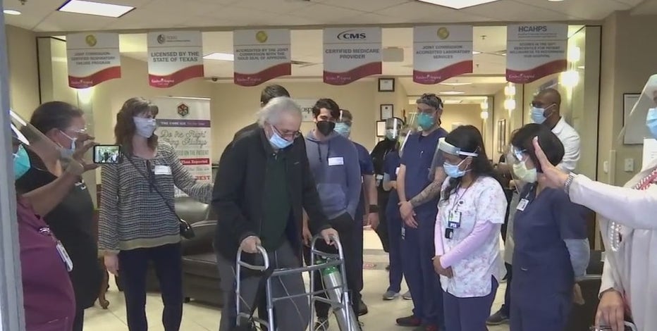 Houston-area man out of the hospital after battling COVID-19 for 8 months