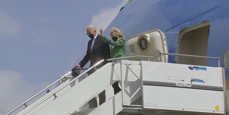 President Biden, first lady visit Houston following winter storm