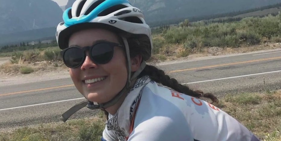 College grad survives cancer and rides her bike across the country to raise awareness