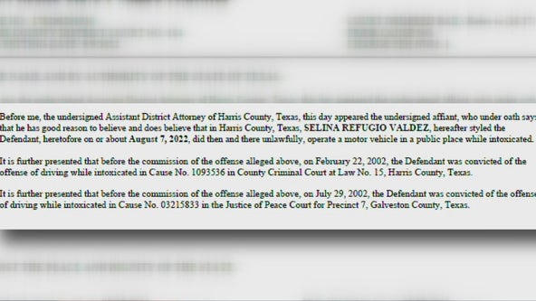Harris County Commissioner Adrian Garcia's staff member arrested for third DWI offense