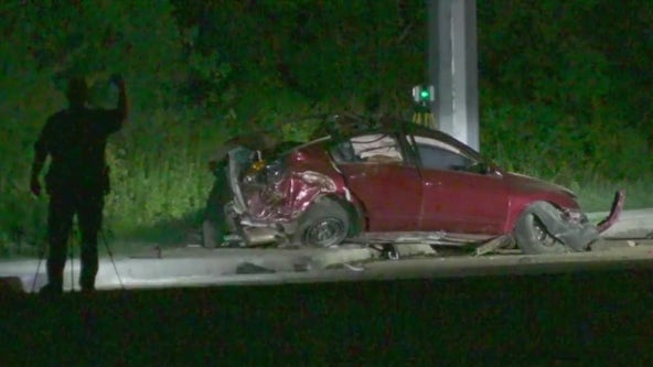 High-speed chase suspect dies in crash in northwest Houston, police say