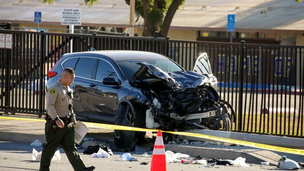 California recruit hit by wrong-way driver in grave condition: LASD