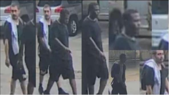 Camera captures 2 men attacking, stabbing man before stealing his car in northwest Houston