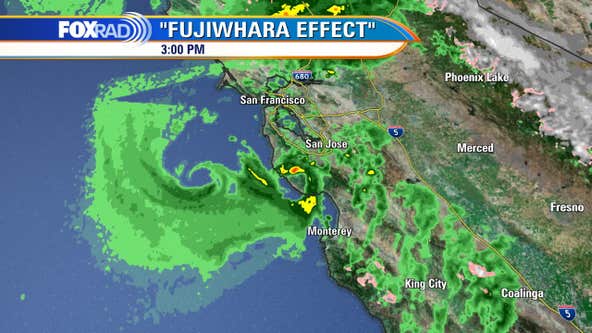 Fujiwhara Effect: Powerful storm system hitting California causes rare occurrence