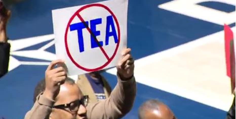 TEA meetings end with Houston community members in uproar