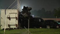 Harris County shooting: Driver crashes after being shot twice on Eastex Freeway near Hopper