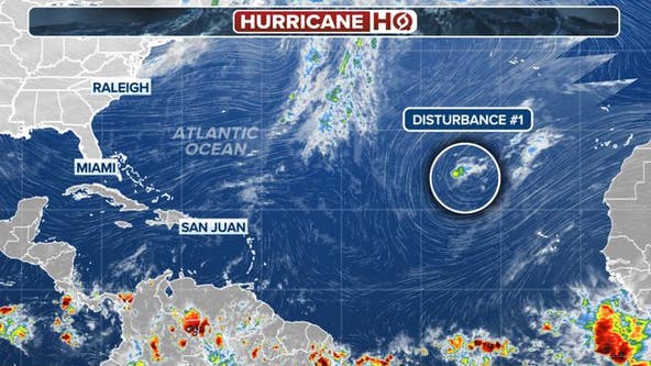 Atlantic tropical disturbance being tracked with hurricane season over a month away