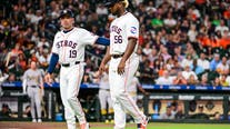 Houston Astros pitcher Ronel Blanco ejected from baseball game following foreign substance check