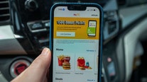 Driver says he got a ticket for using McDonald's app in drive-thru