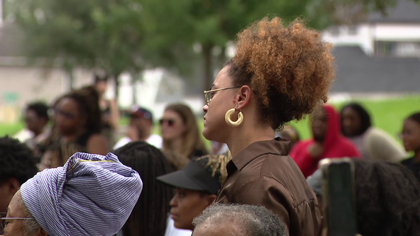 Sonya Massey’s killing by Illinois deputy inspires Houston protest at Emancipation Park