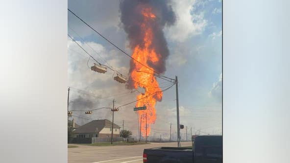 LIVE: La Porte pipeline fire near Spencer Highway causes road closures, evacuations, 4 total injuries reported