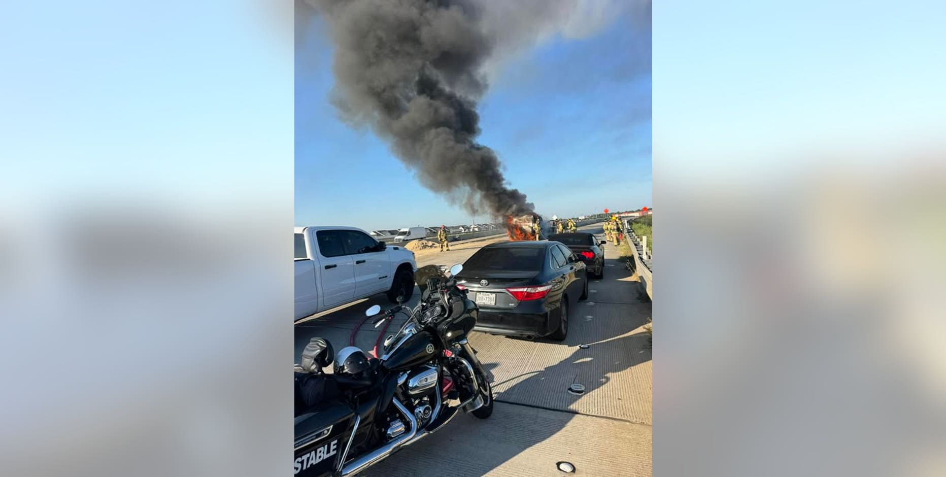 North Harris County: Fiery Grand Parkway crash kills passenger; driver rescued by Good Samaritan