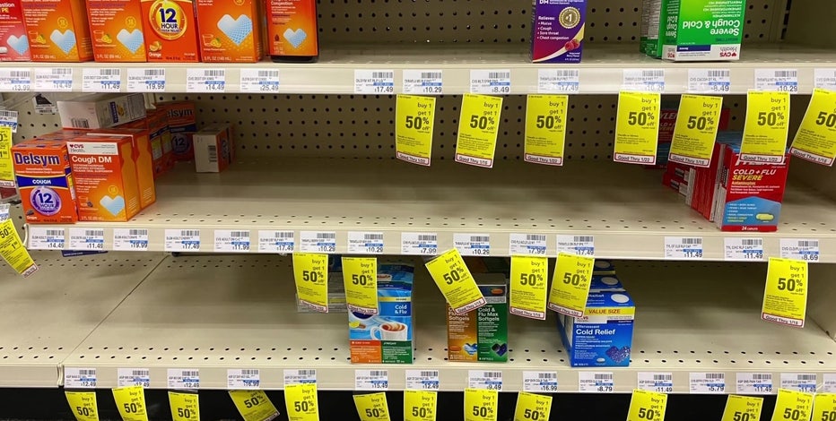 Local stores hit with shortage of cold and flu medicine
