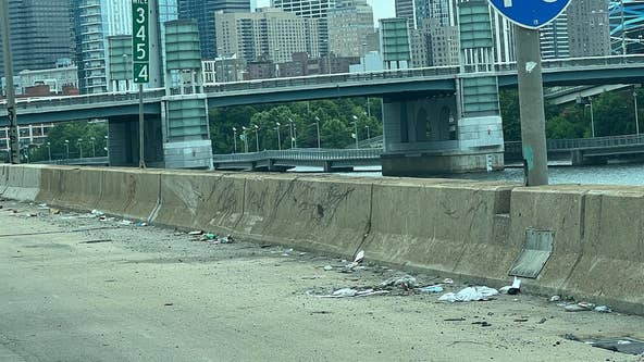 Litter along major Philadelphia highways is trashing Philly's reputation
