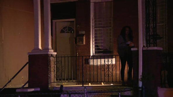 Police: Man shot multiple times while sitting on his porch in North Philadelphia